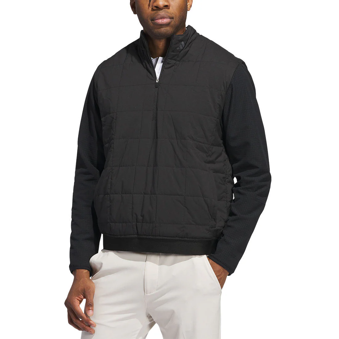 Adidas Ultimate365 Quilted DWR Half Zip Pullover - Image 2
