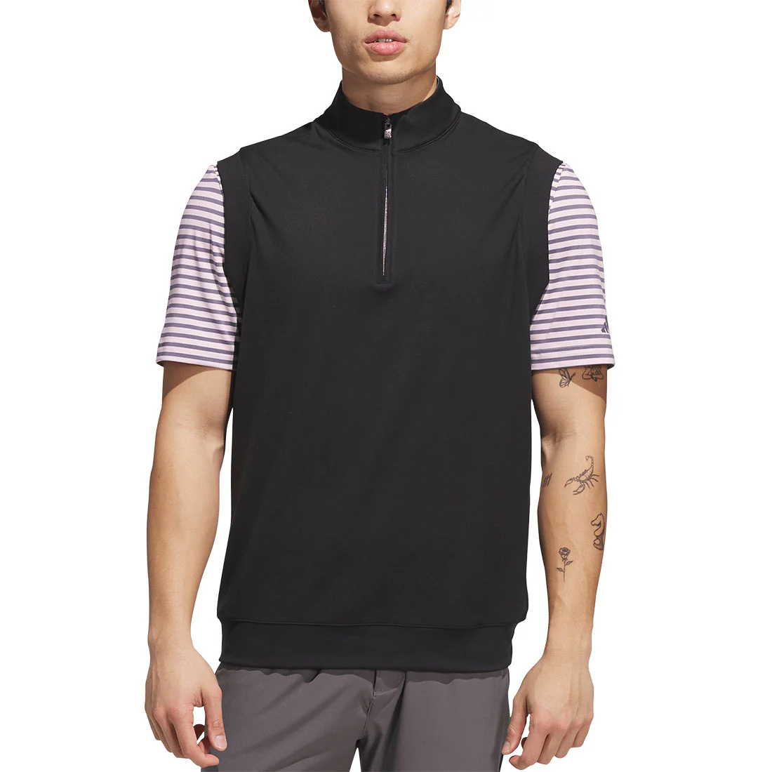 Adidas Ultimate365 Classic Quarter Zip Golf Vest - Image 6