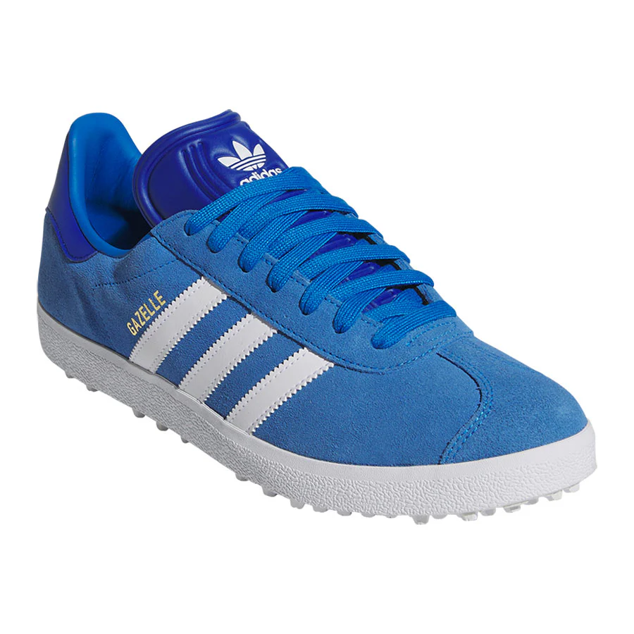 Adidas Gazelle Spikeless Golf Shoes Bluebird/White - Image 3