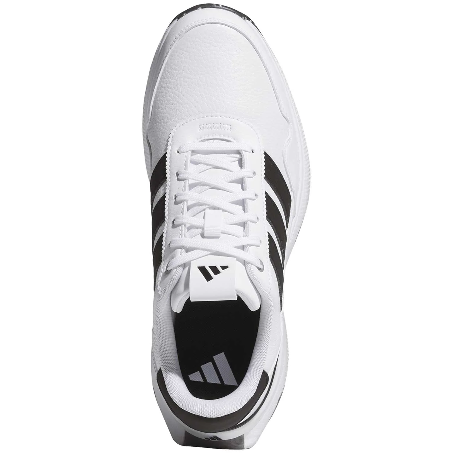 Adidas S2G 26 Leather Golf Shoes White/Black/White - Image 3