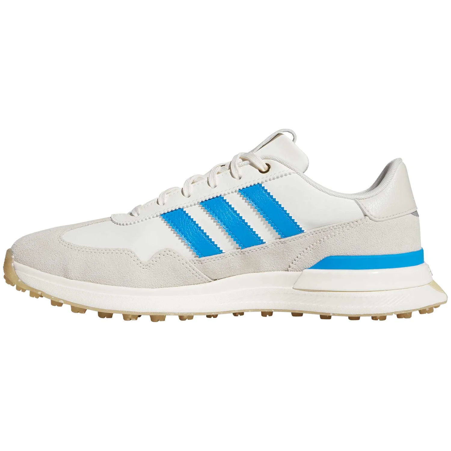 Adidas S2G 26 Textile Golf Shoes Off-White/Lucid Ray Blue/Gum - Image 8
