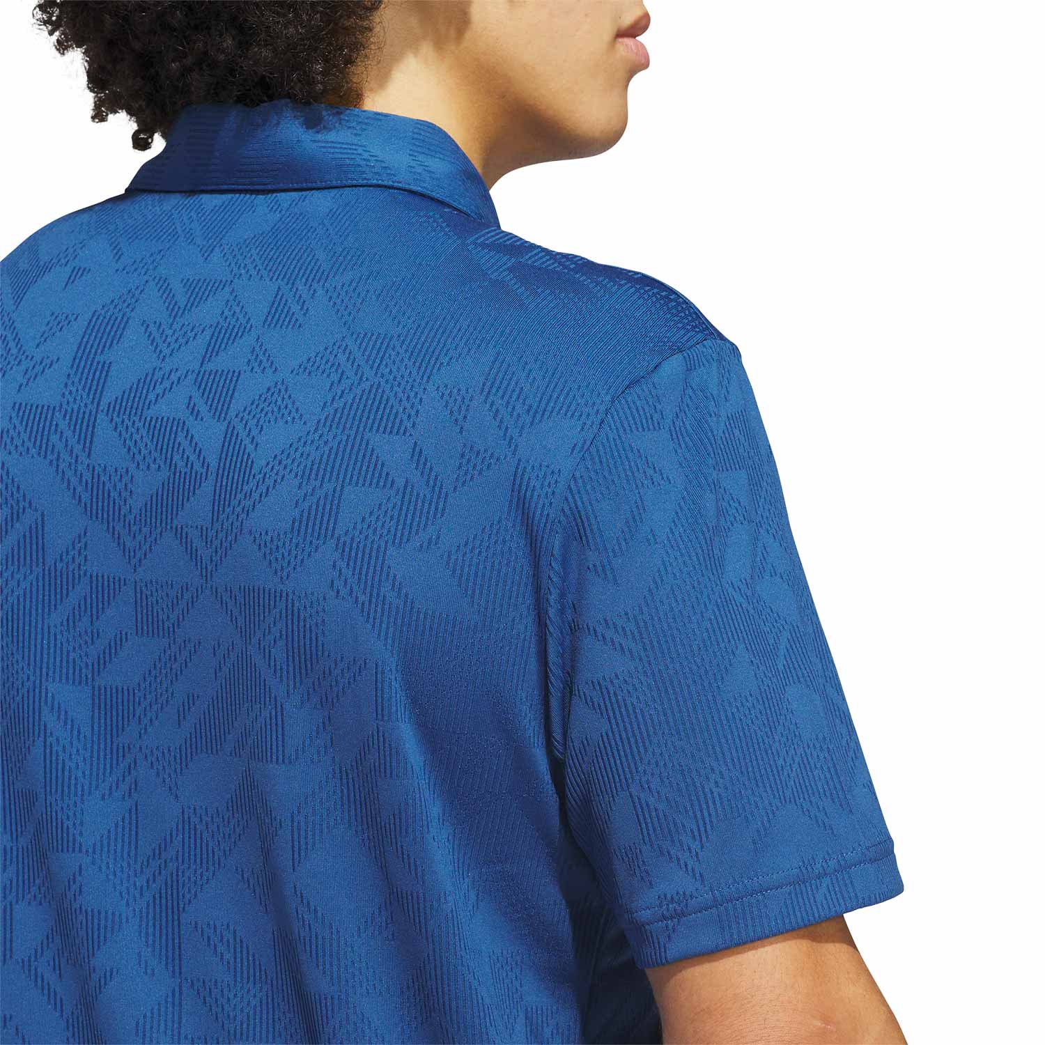 Adidas Ultimate365 Jacquard Golf Polo - Image 3