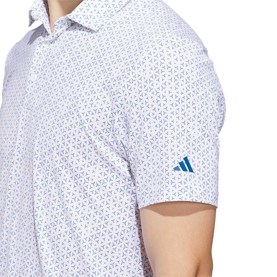 Adidas Ultimate365 Mesh Tango Print Climacool Golf Polo - Image 6