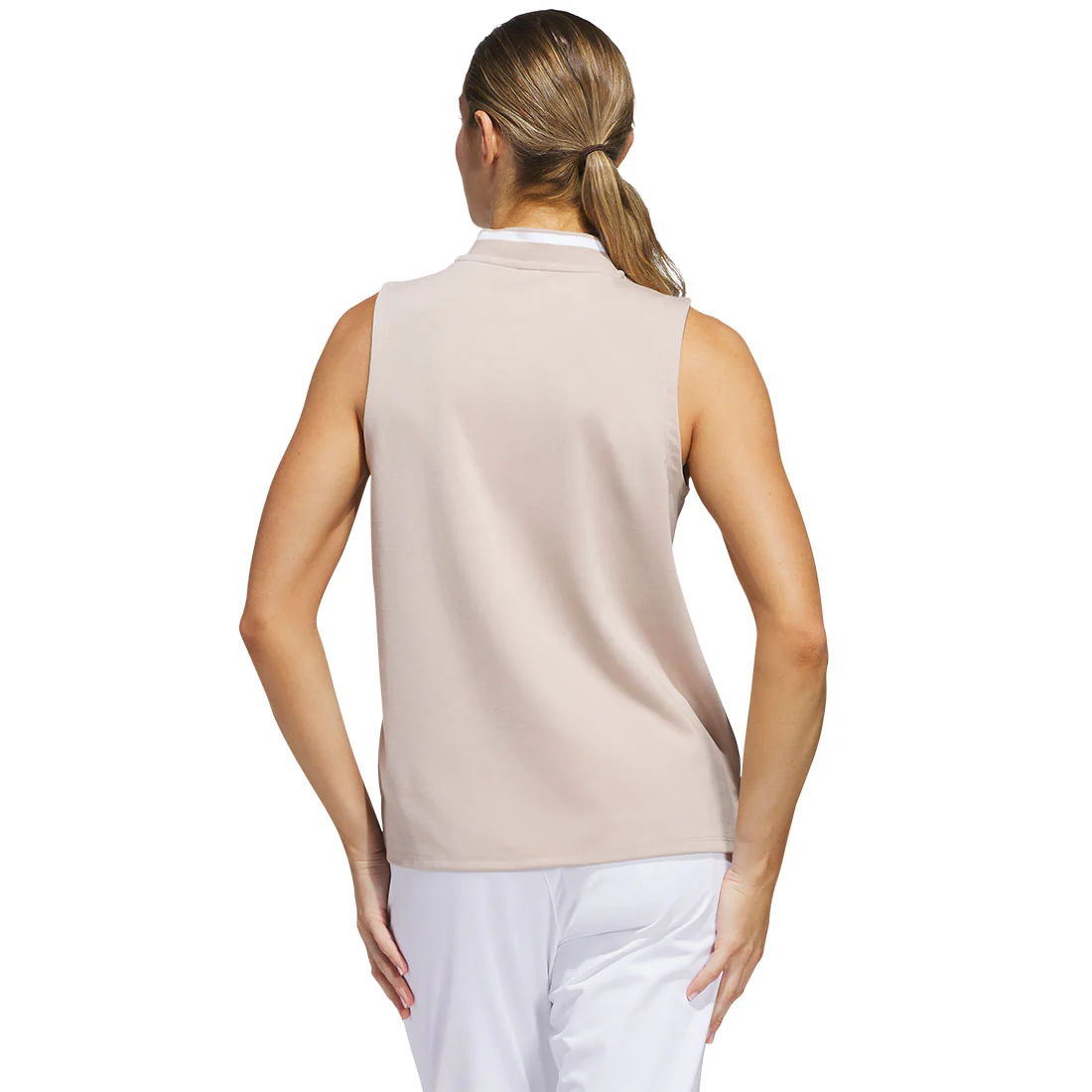 Adidas Women's Go To Sleeveless Polo - Image 3