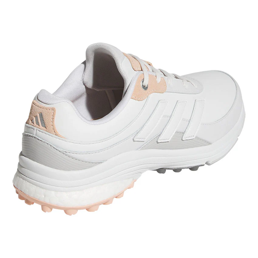 Adidas Women's Zoysia Golf Shoes Dash Grey/White/Coral - Image 2