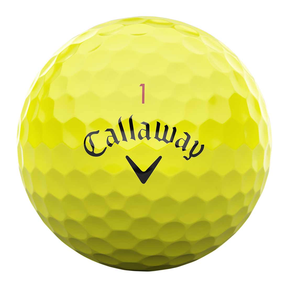 Callaway 2024 Chrome Tour X Yellow Golf Balls - Image 3
