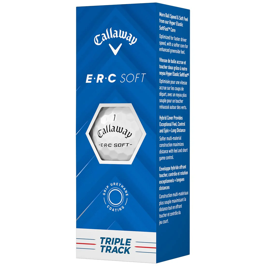 Callaway ERC Soft Triple Track White Golf Balls - Image 5