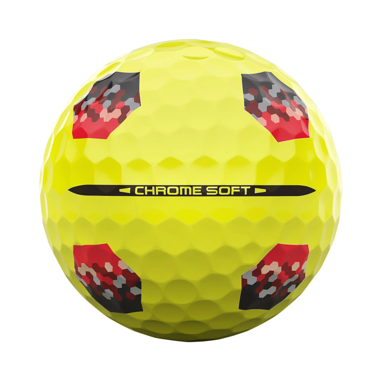 Callaway Chrome Soft TruTrack Yellow Golf Balls - Image 4