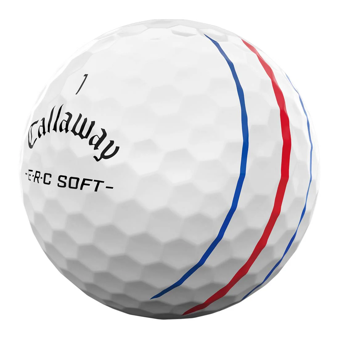 Callaway ERC Soft Triple Track White Personalized Golf Balls - Image 2