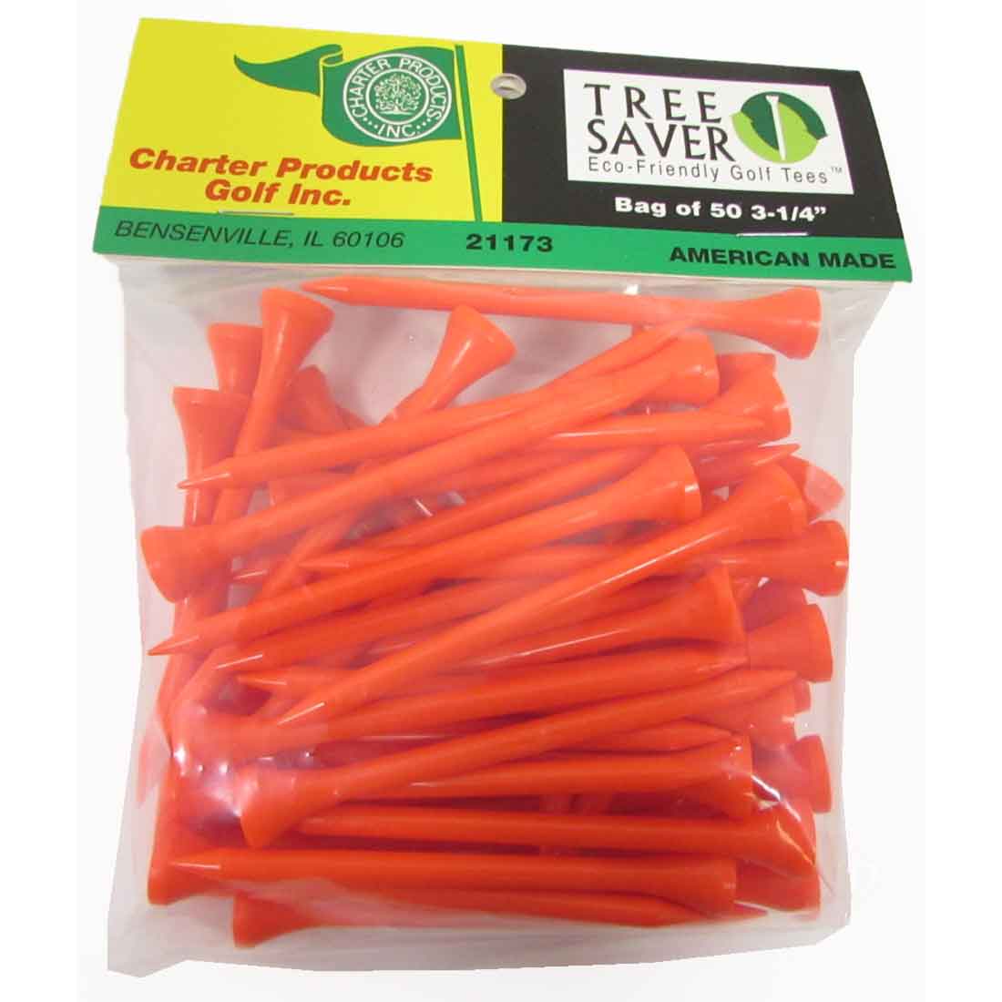 Charter Tree Saver Eco-Friendly 3 1/4 Inch Golf Tees - Image 3