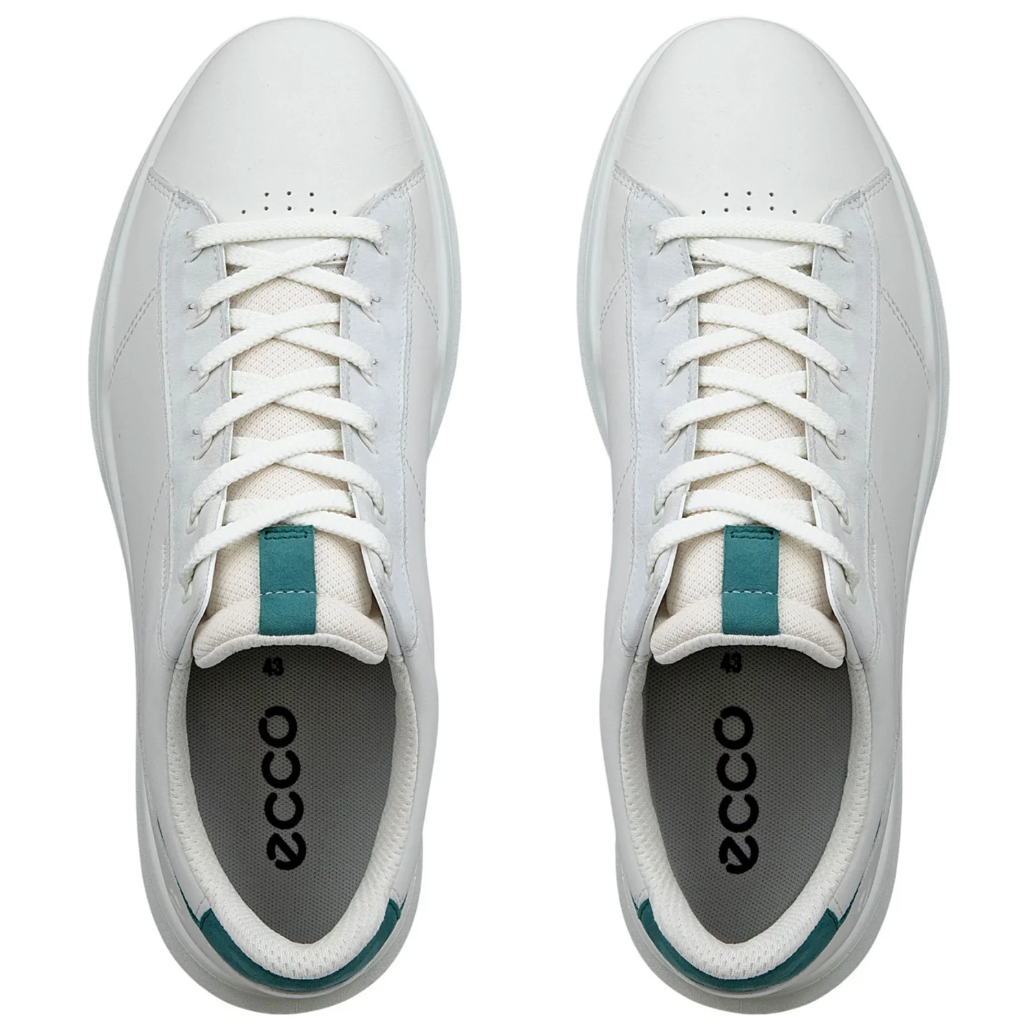 Ecco Street Vibe Golf Shoes White/Green - Image 3