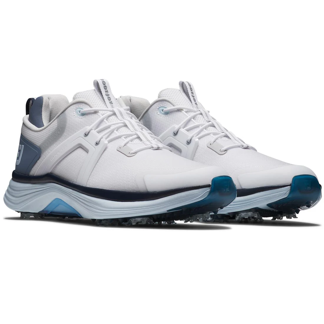 FootJoy HyperFlex Golf Shoes White/Blue - Image 5