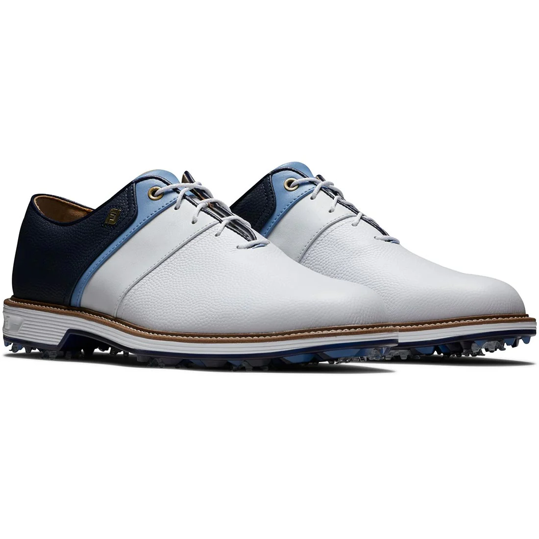 FootJoy Premiere Series Packard Golf Shoes White/Navy - Image 2