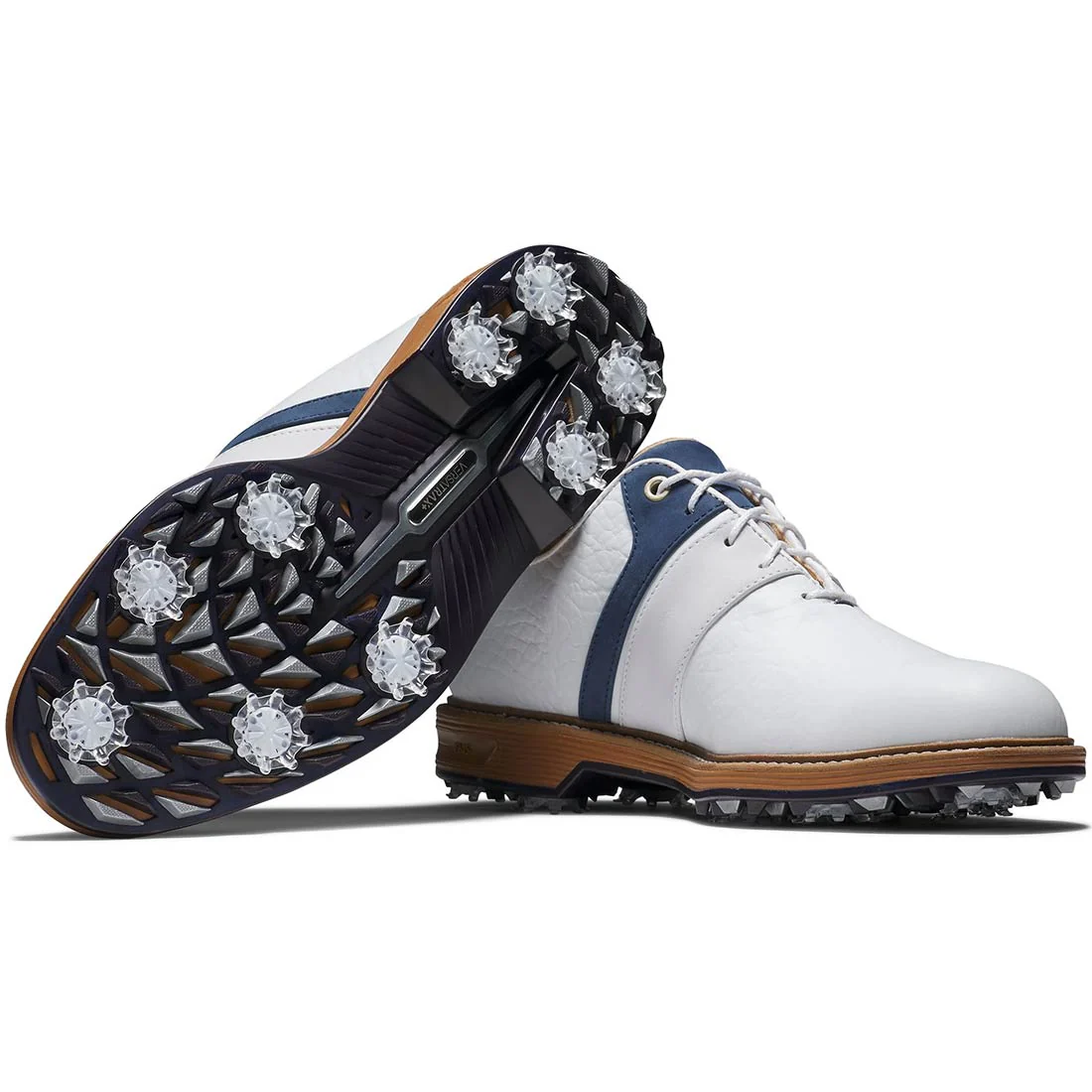 FootJoy Premiere Series Packard LX Golf Shoes White/Navy - Image 3