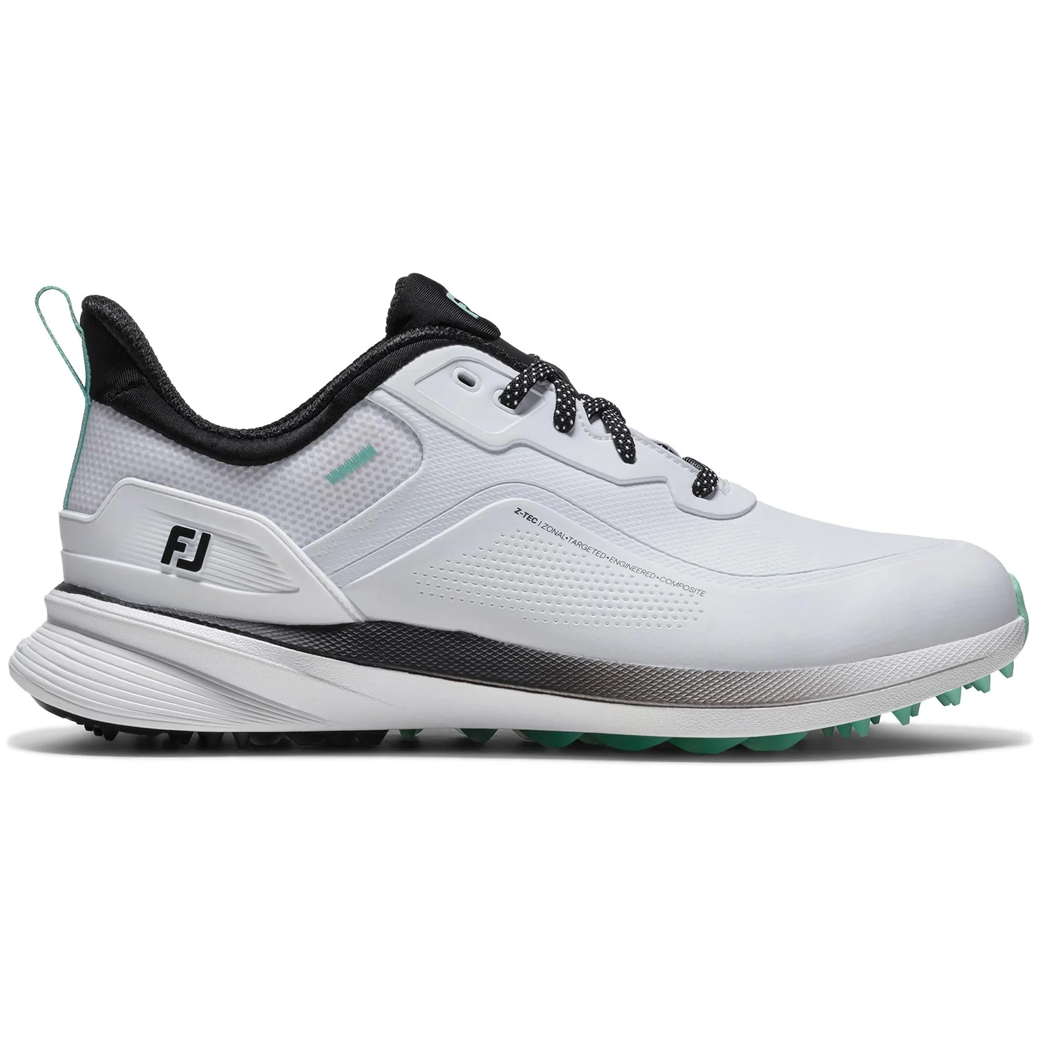FootJoy Pro/SL Golf Shoes White/Sea Glass/Black