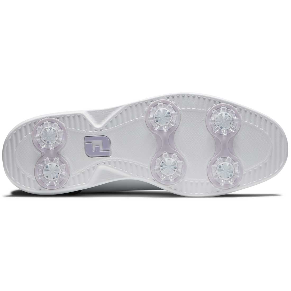 FootJoy Women's Traditions Cap Toe Golf Shoes Navy/White - Image 4