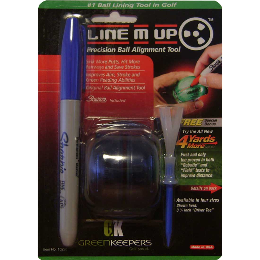 Green Keepers Line M Up Ball Alignment Tool - Image 2