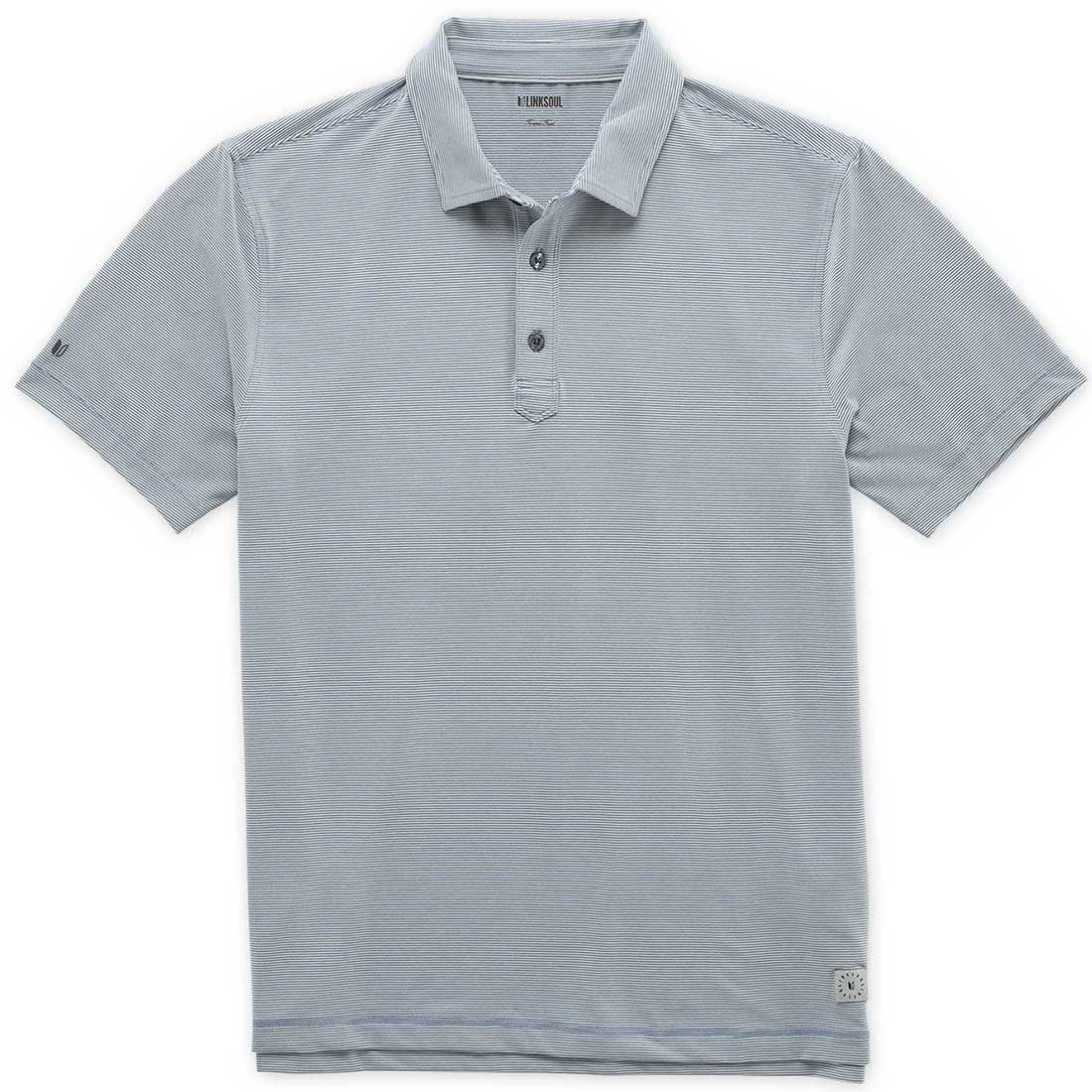 Linksoul Monterey Microstripe Performance Polo - Image 3