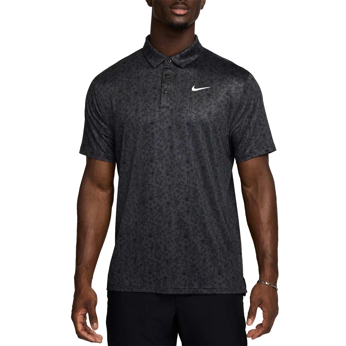 Nike Dri-FIT Tour POA Print Golf Polo - Image 2