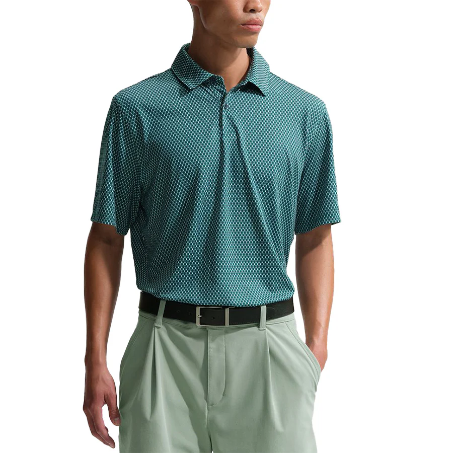 Nike Dri-FIT Velocity Floral Print Golf Polo - Image 4