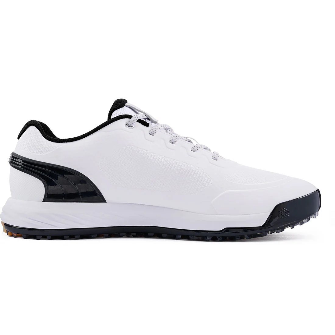 Puma Alphacat Nitro Golf Shoes White/Black/Gum - Image 4