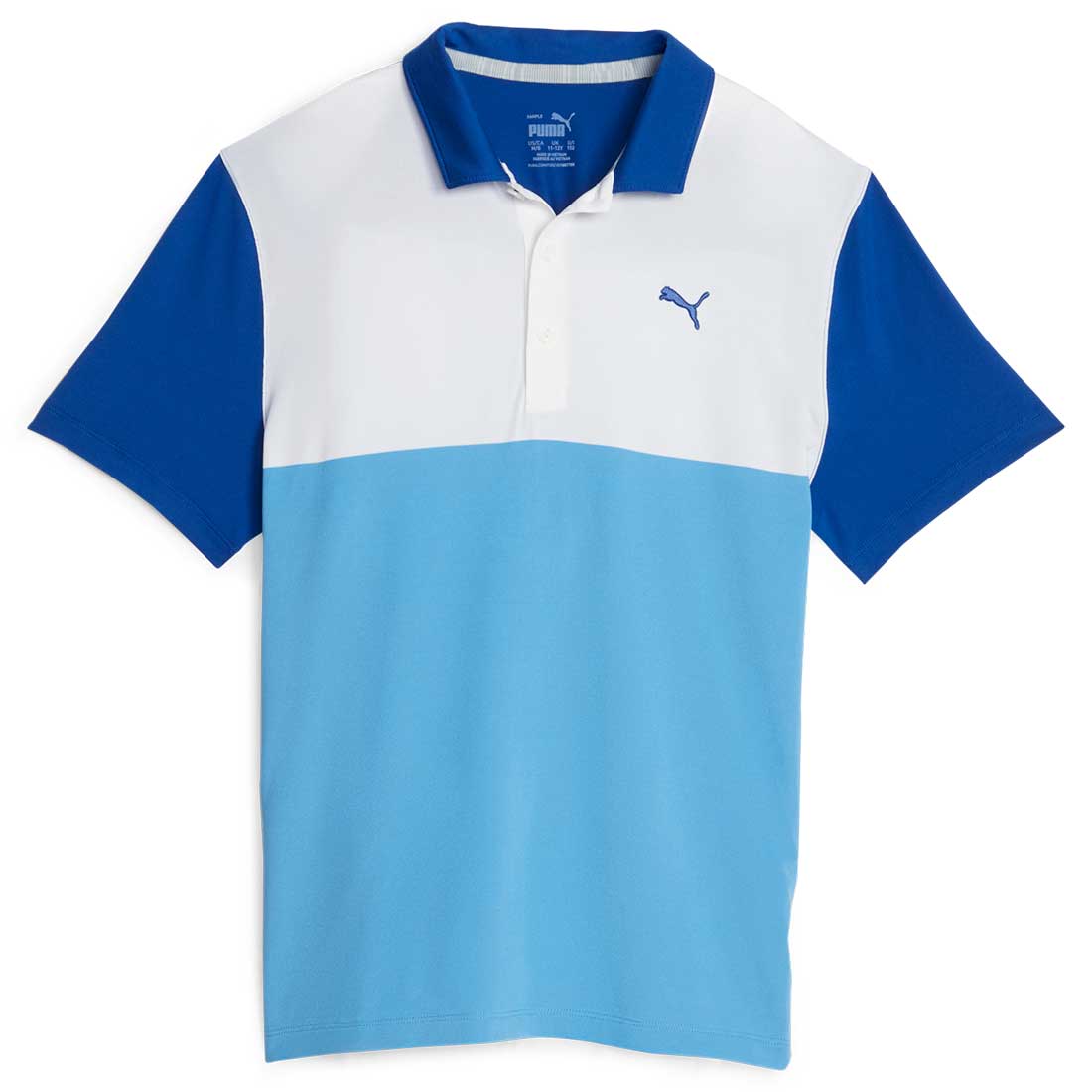 Puma Boys Cloudspun Colorblock Polo - Image 2