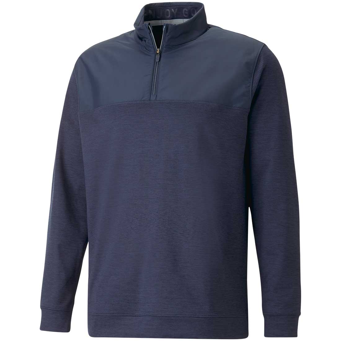 Puma Cloudspun Colorblock 1/4 Zip Golf Pullover - Image 4