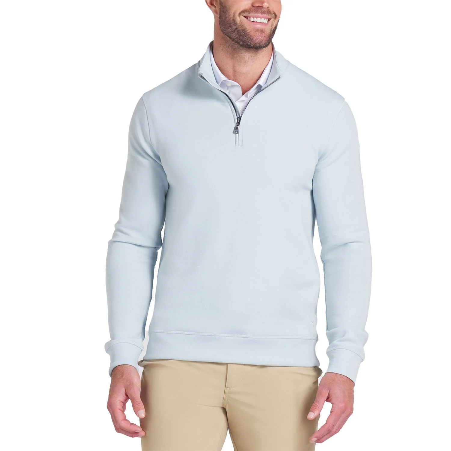 Puma Cloudspun Fleece 1/4 Zip Golf Pullover - Image 5