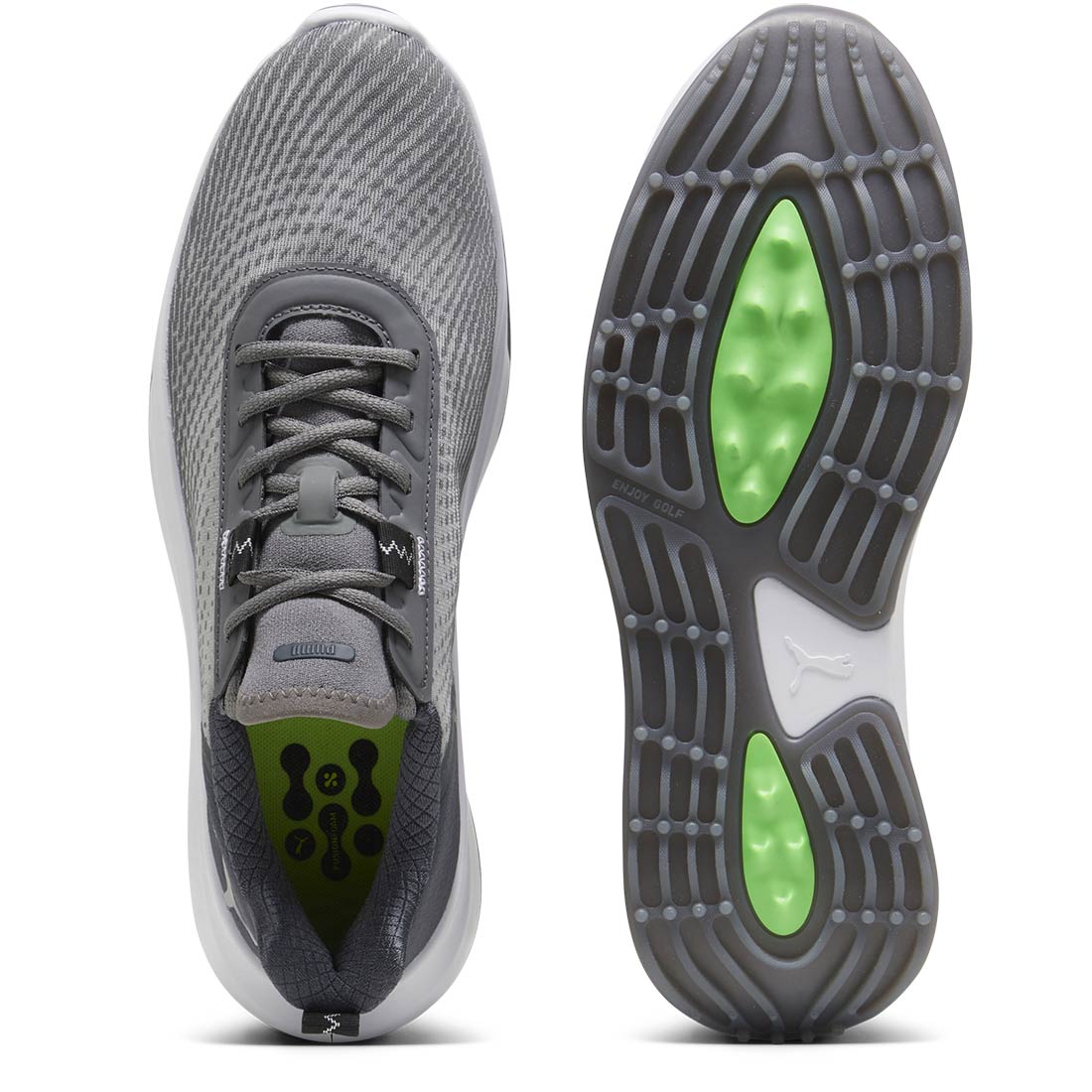Puma Fusion Crush Sport Golf Shoes Slate Sky/Strong Grey - Image 8