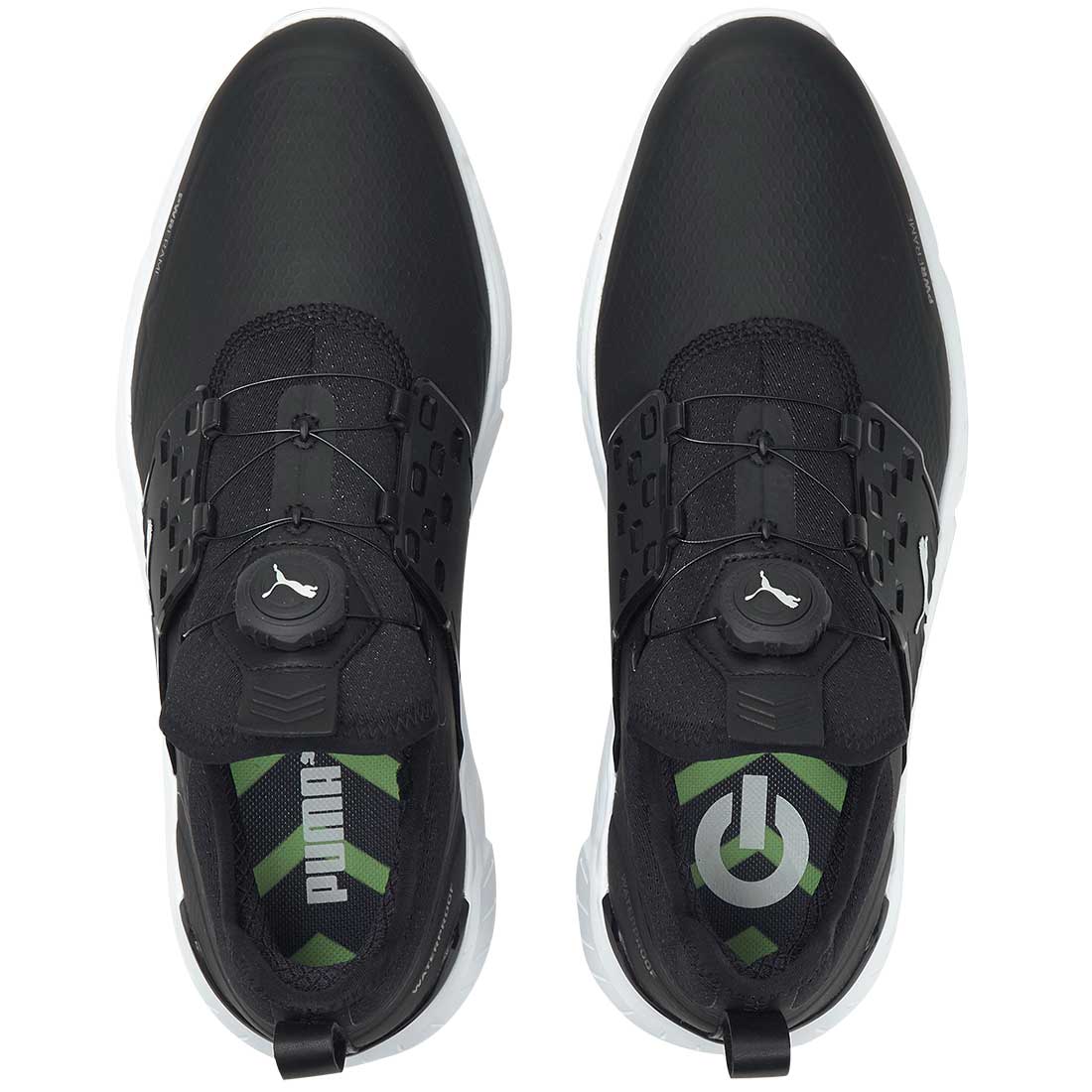 Puma Ignite Articulate Disc Golf Shoes Black/Silver - Image 5