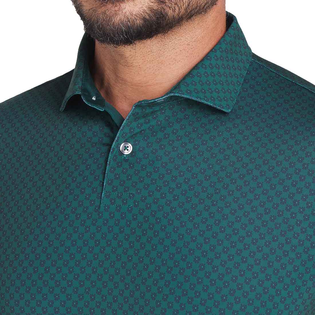 Puma MATTR Micro Floral Polo - Image 3
