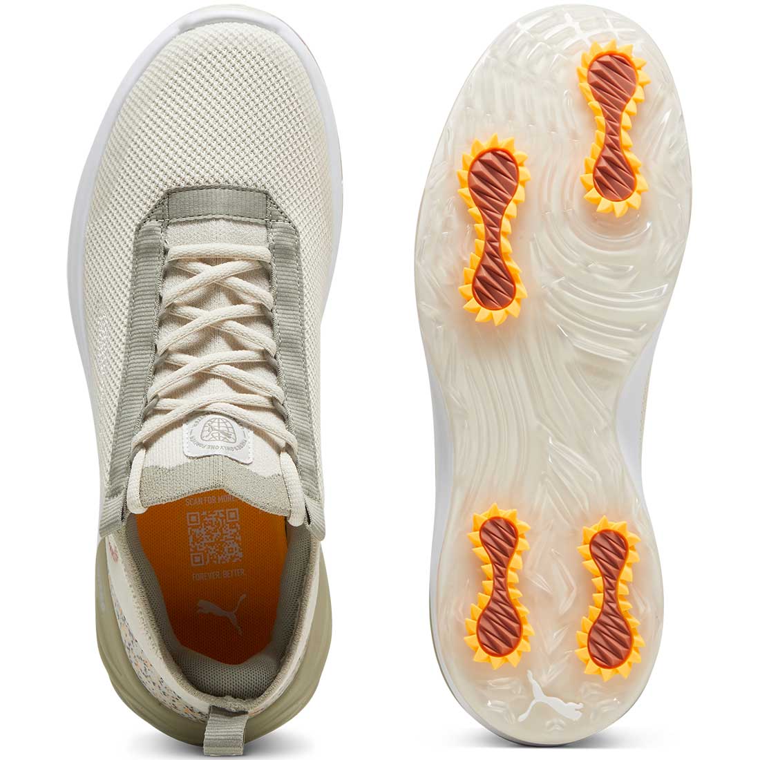 Puma Phantomcat Nitro Sport Golf Shoes Alpine Snow/Birch Tree - Image 6
