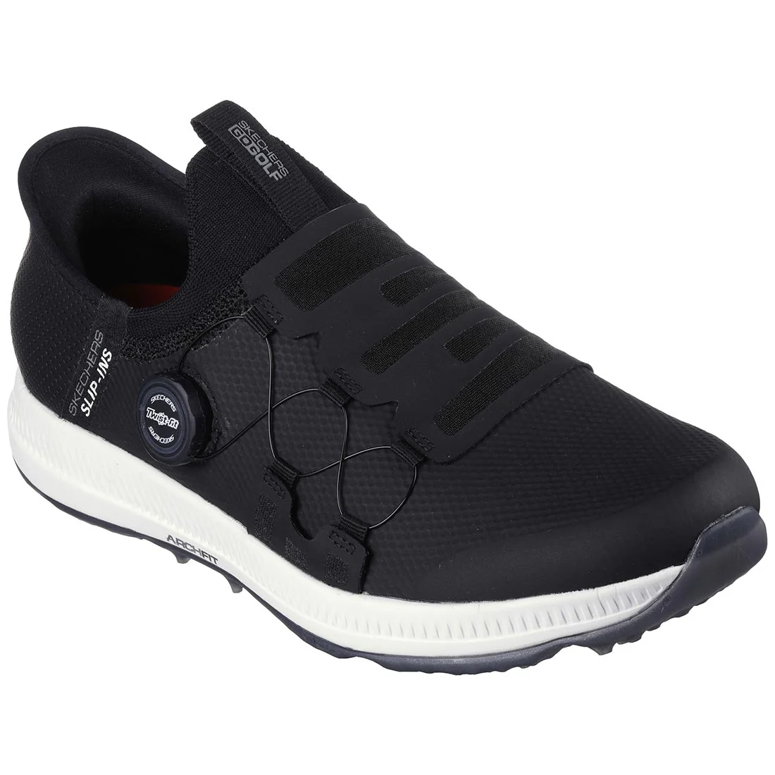 Skechers GO GOLF Elite 5 Slip 'In Golf Shoes Black/White - Image 4