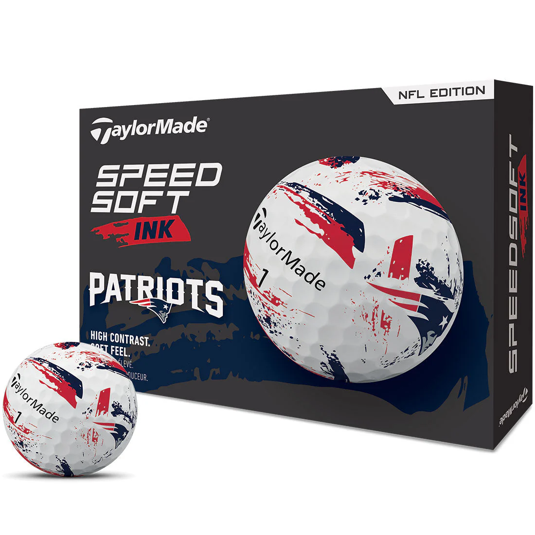 TaylorMade SpeedSoft Ink NFL Golf Balls - Image 15