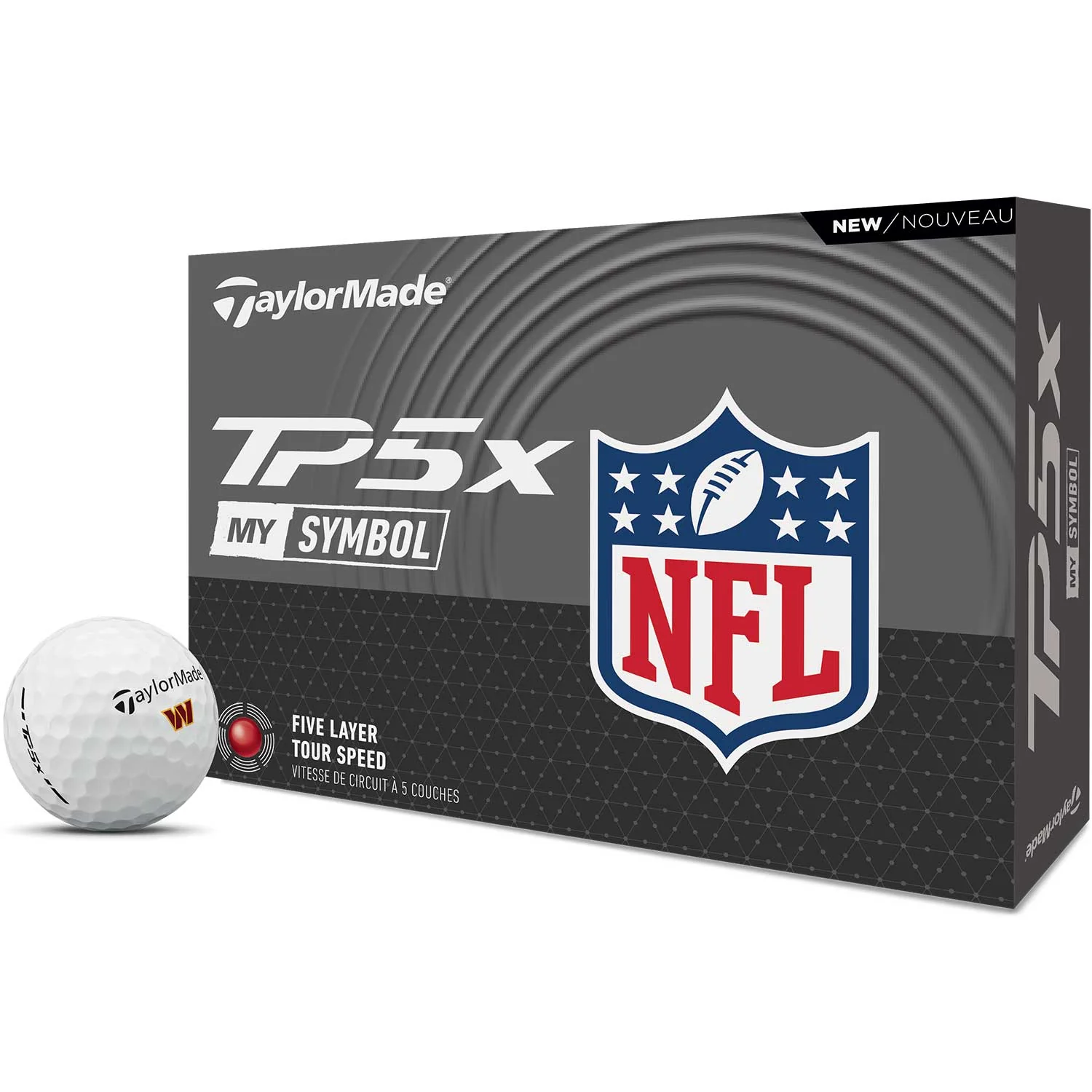 TaylorMade TP5x MySymbol NFL Golf Balls - Image 13