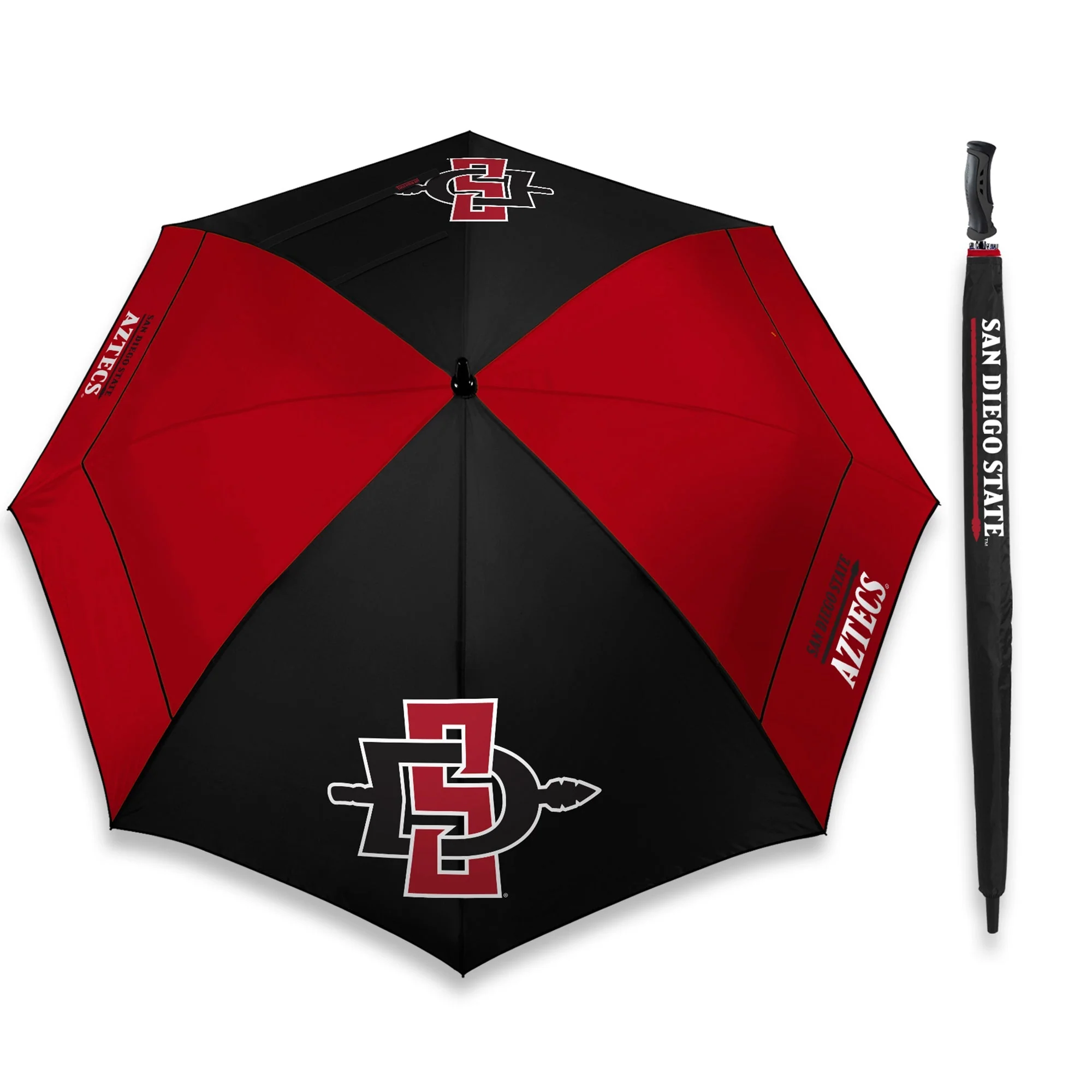 Team Effort NCAA 62 Inch WindSheer Lite Golf Umbrella - Image 54