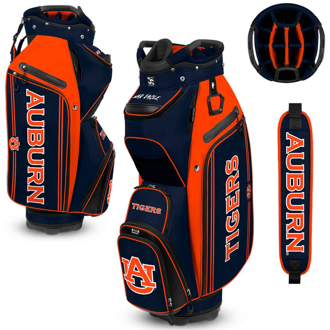 Team Effort NCAA Bucket III Cooler Cart Bag - Image 8