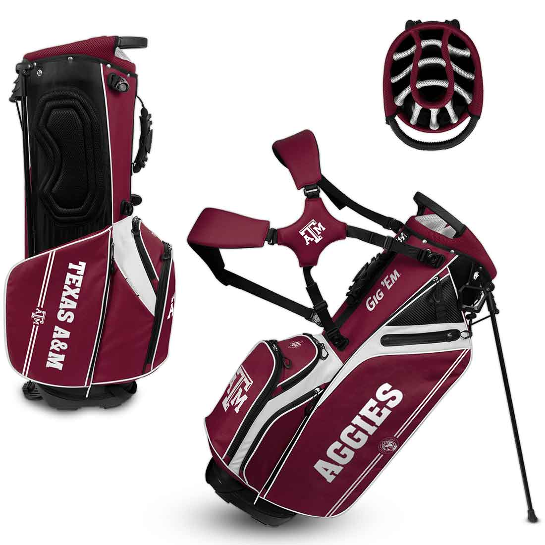 Team Effort NCAA Caddie Carry Hybrid Bag - Image 33
