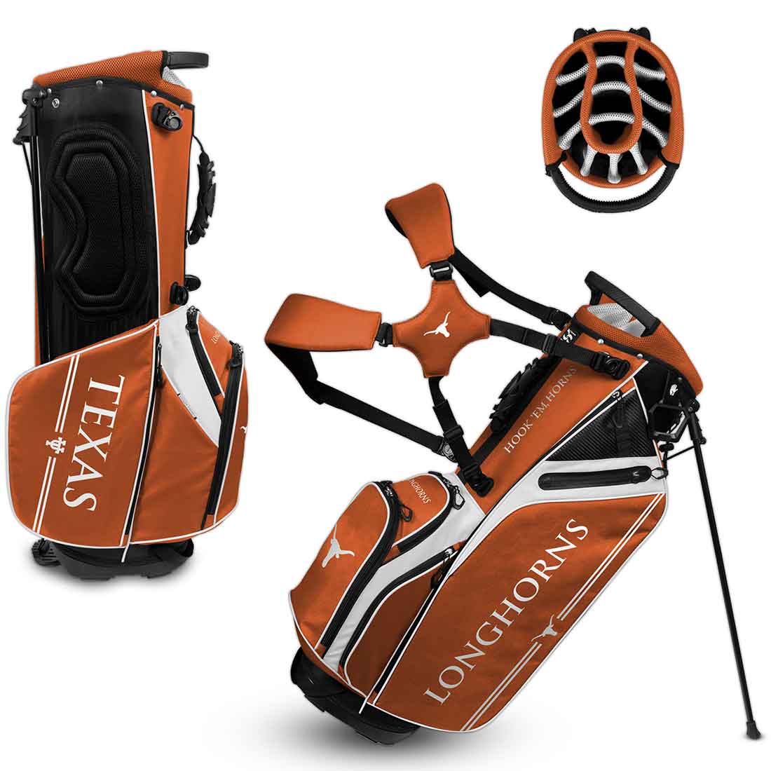 Team Effort NCAA Caddie Carry Hybrid Bag - Image 34