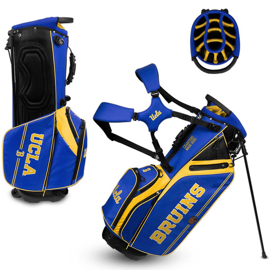 Team Effort NCAA Caddie Carry Hybrid Bag - Image 40