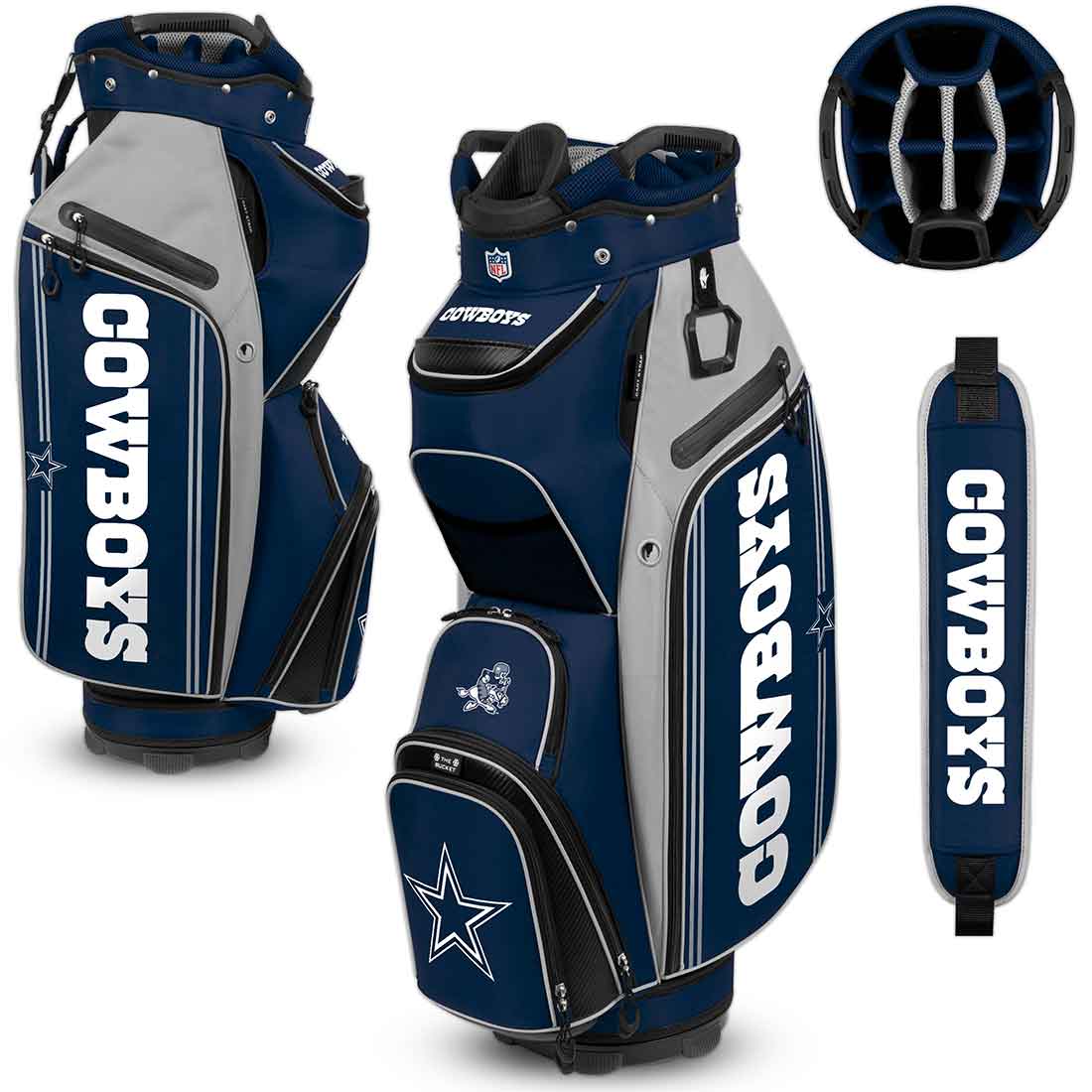 Team Effort NFL Bucket III Cooler Cart Bag - Image 11