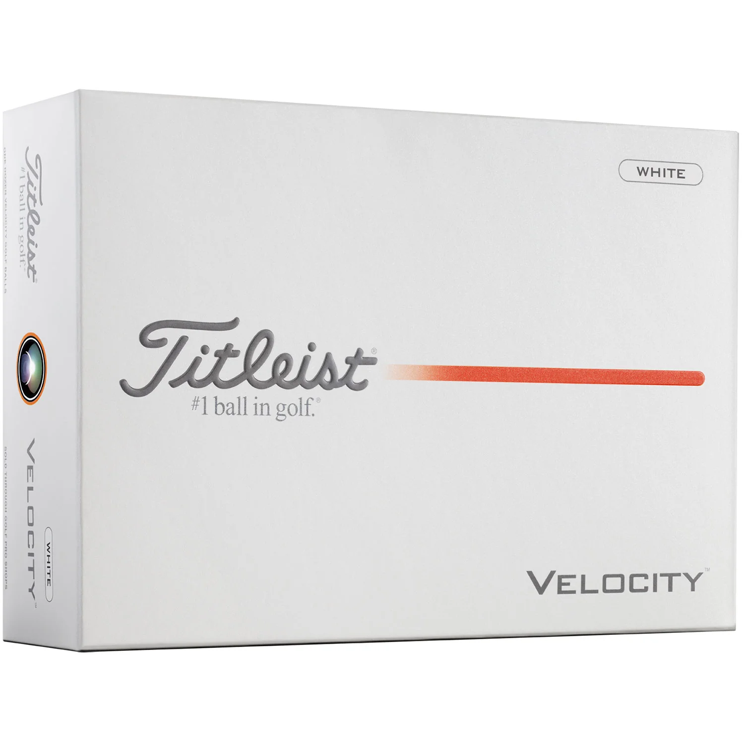 Titleist Velocity White Personalized Golf Balls