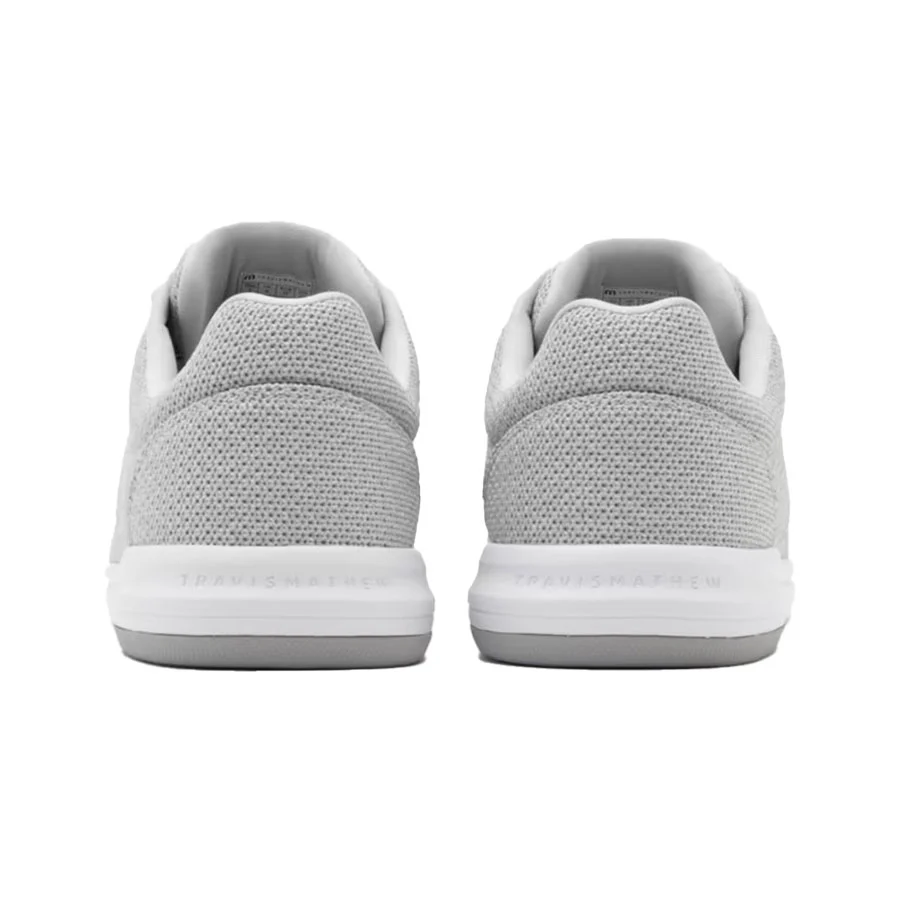 TravisMathew The Daily 2 Knit Golf Shoes Heather Sleet - Image 2